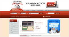 Desktop Screenshot of imobiliariapalmital.com.br